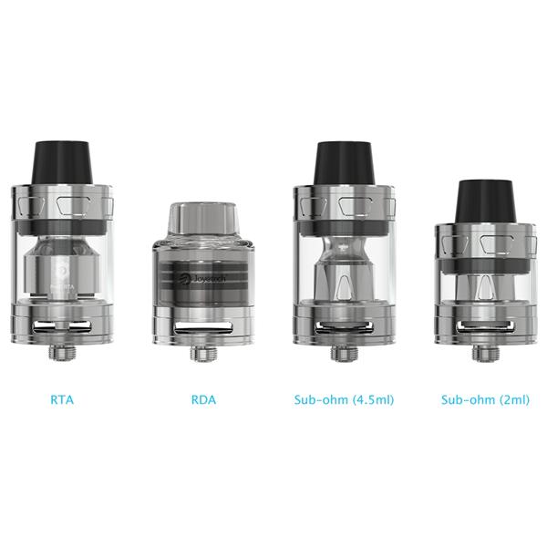 tipi di atomizzatore rda rta